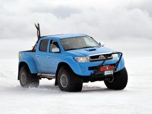 Arctic Trucks Toyota Hilux AT44 KNGS South Pole Expedition 2010 года 